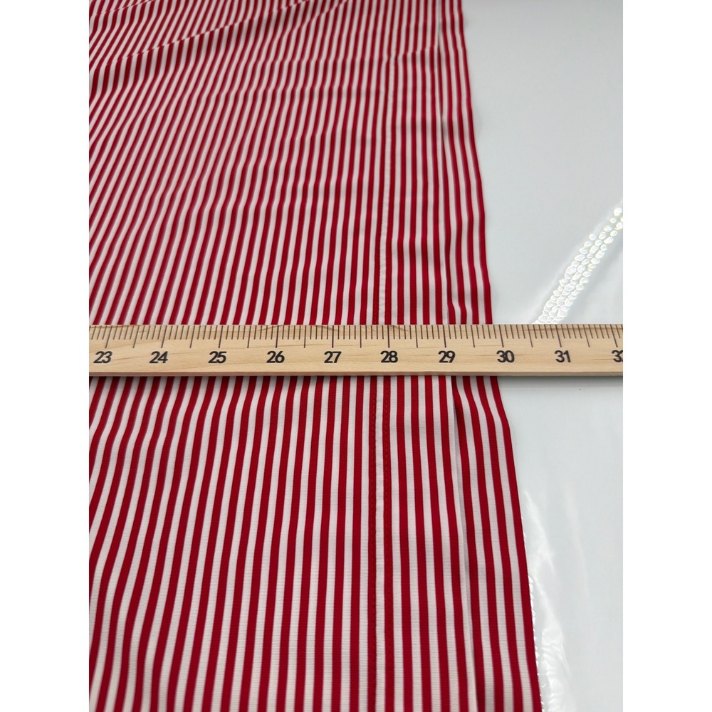 FootJoy Mens ProDry Golf Polo Shirt Red White Striped Short Sleeve‎ Large 1390 - Picture 6 of 7